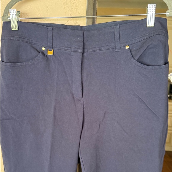 JM Collection High Rise Blue Jeans - Picture 3 of 7